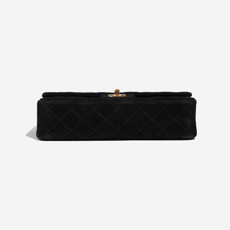 TÚI Chanel CF Medium Suede Black da lộn