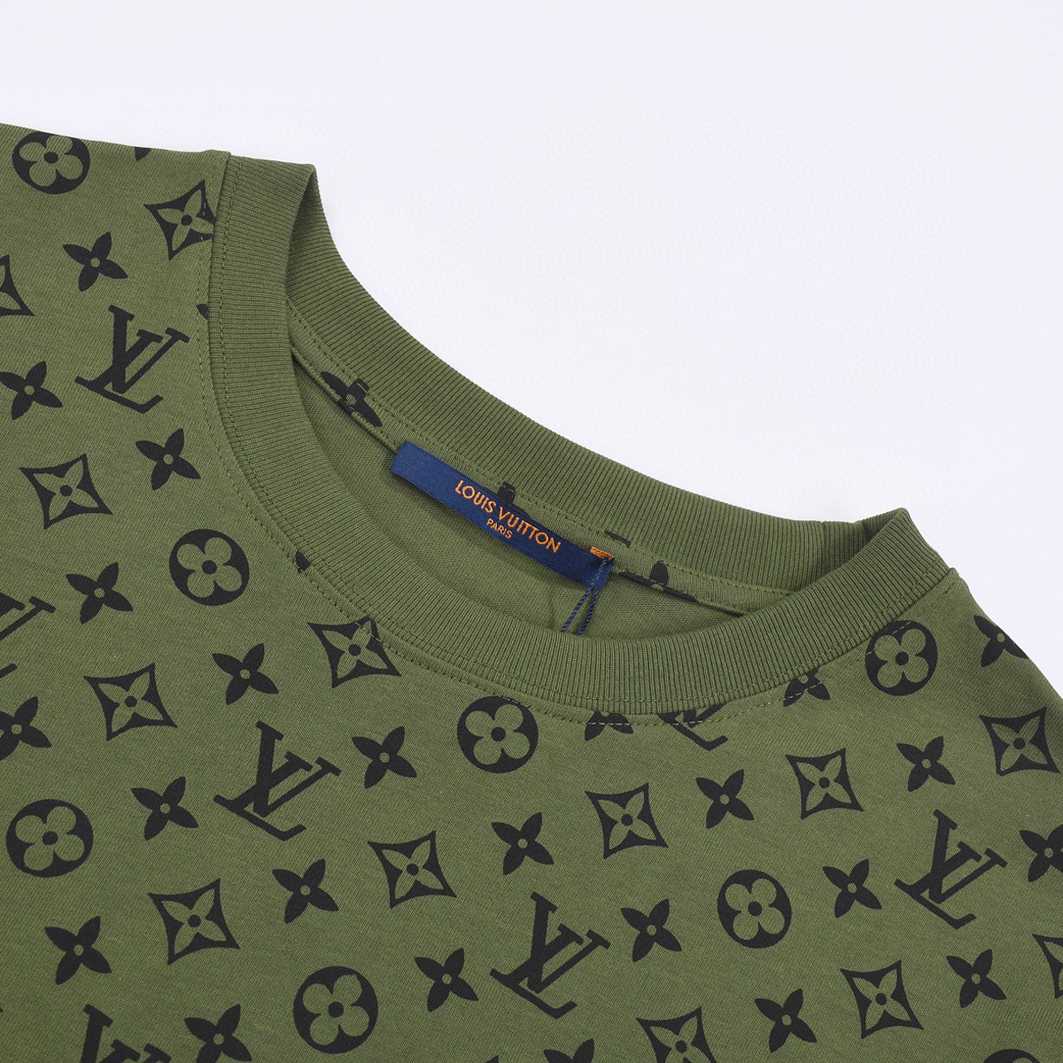 ÁO LOUIS VUITTON print cotton jersey T-shirt