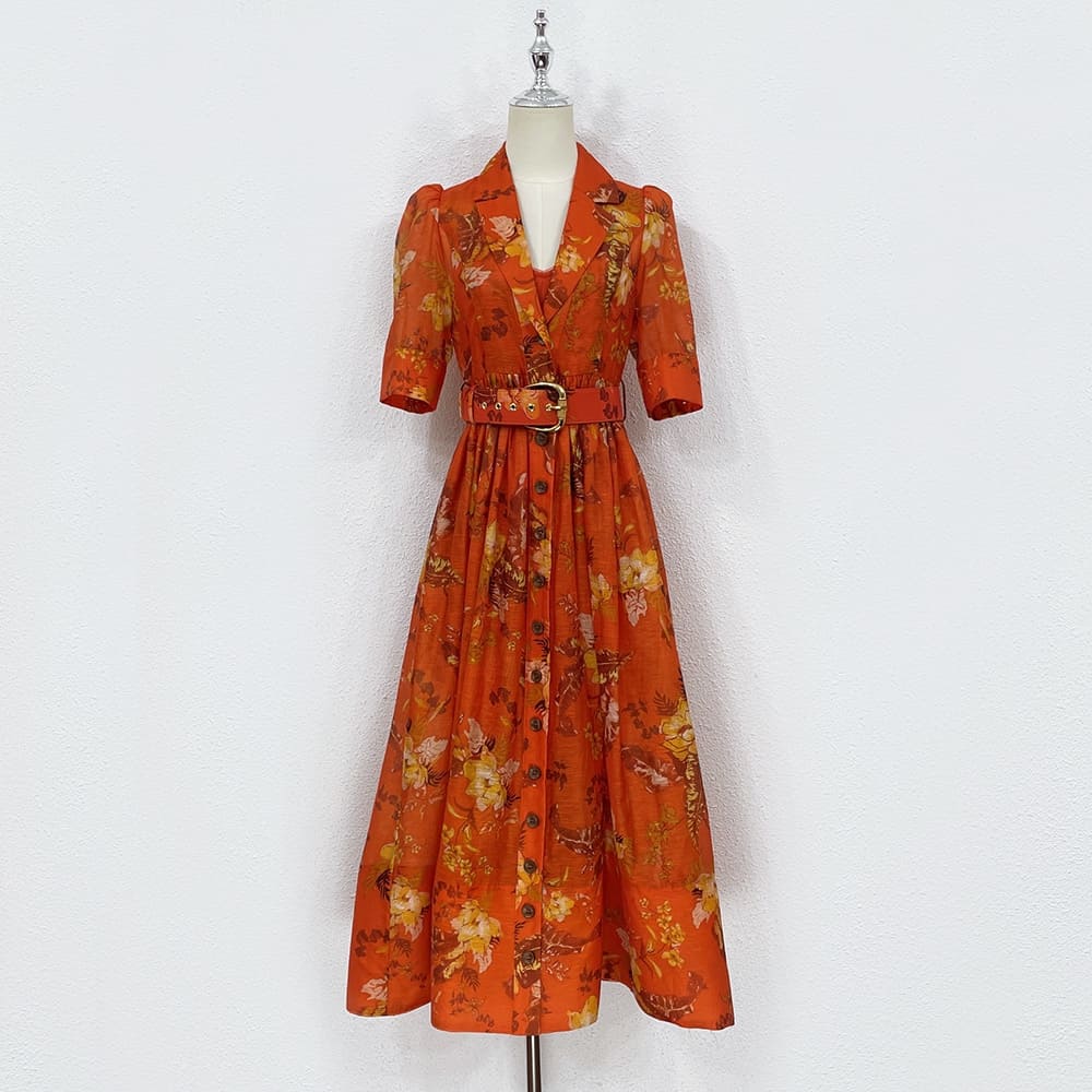 VÁY ZIMMERMANN Flower Vintage Dress High Classy