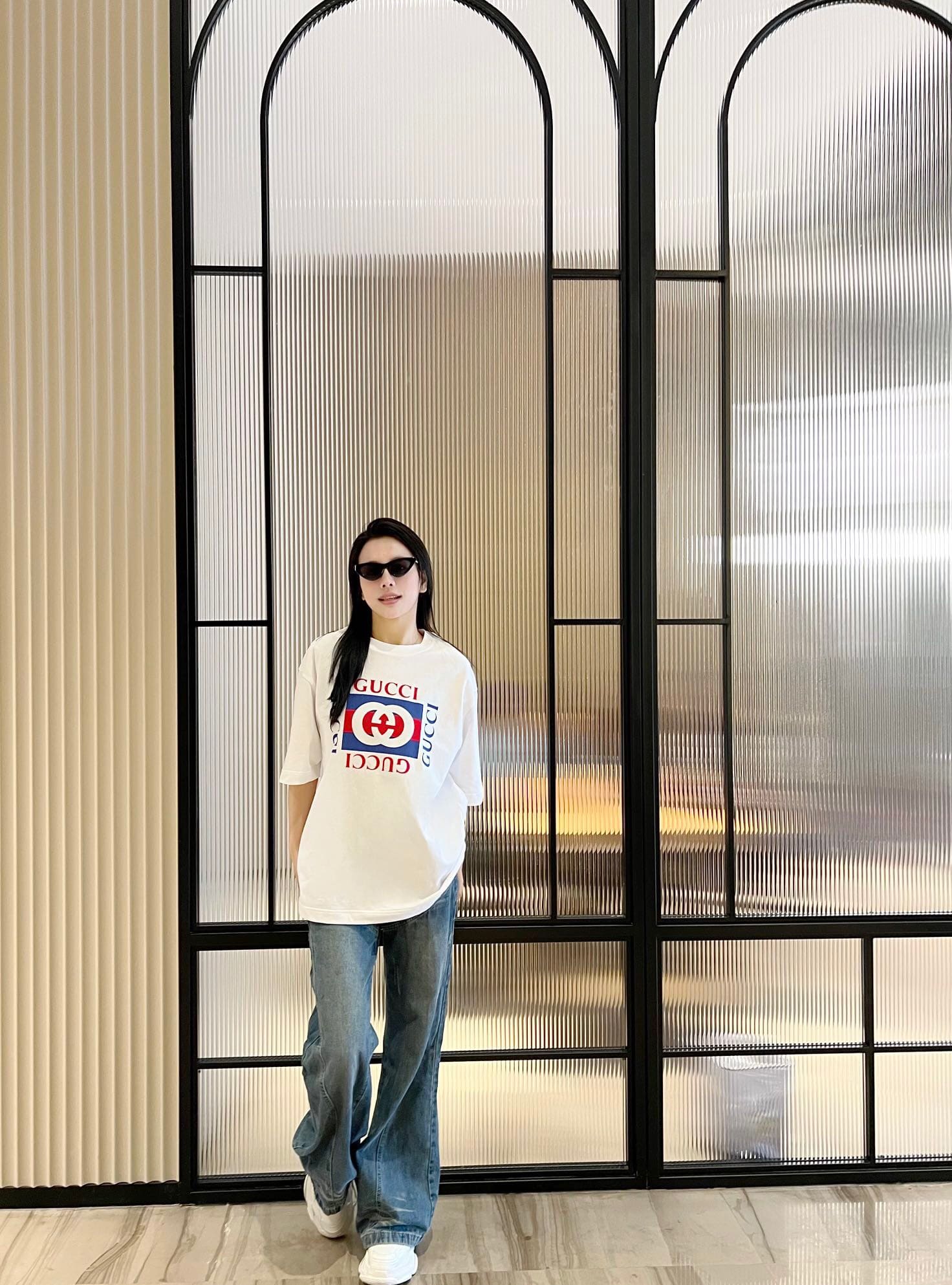 ÁO GUCCI GG T SHIRT MÀU TRẮNG UNISEX