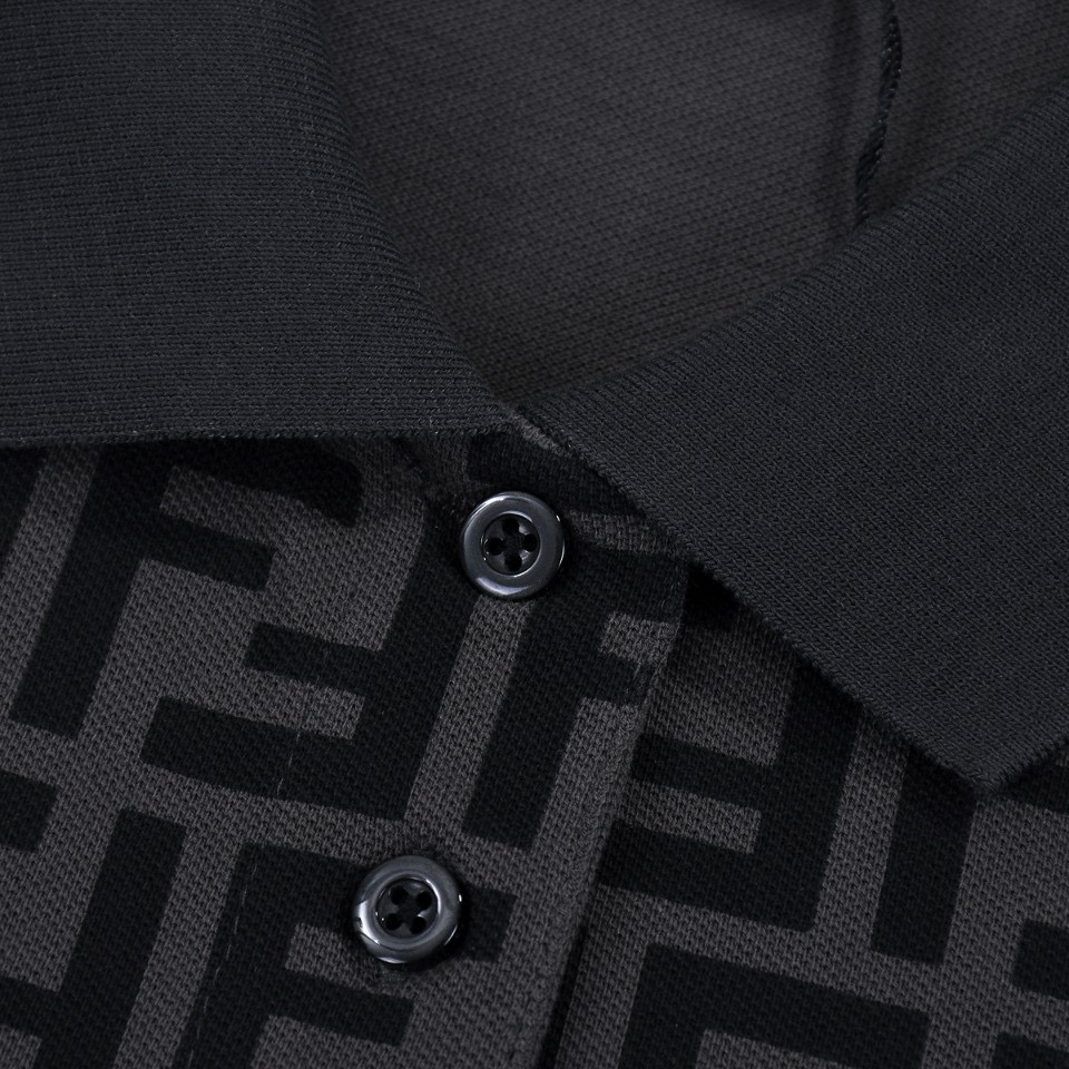 ÁO FENDI FF POLO GRAY