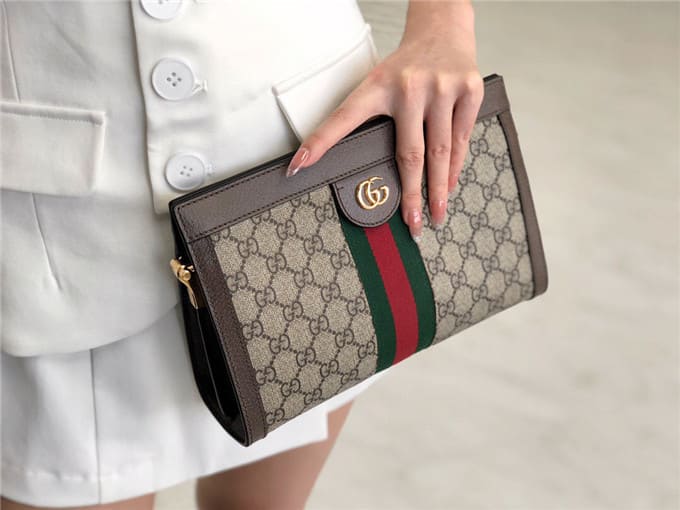 TÚI Gucci Ophidia GG small shoulder bag brown Top Quality