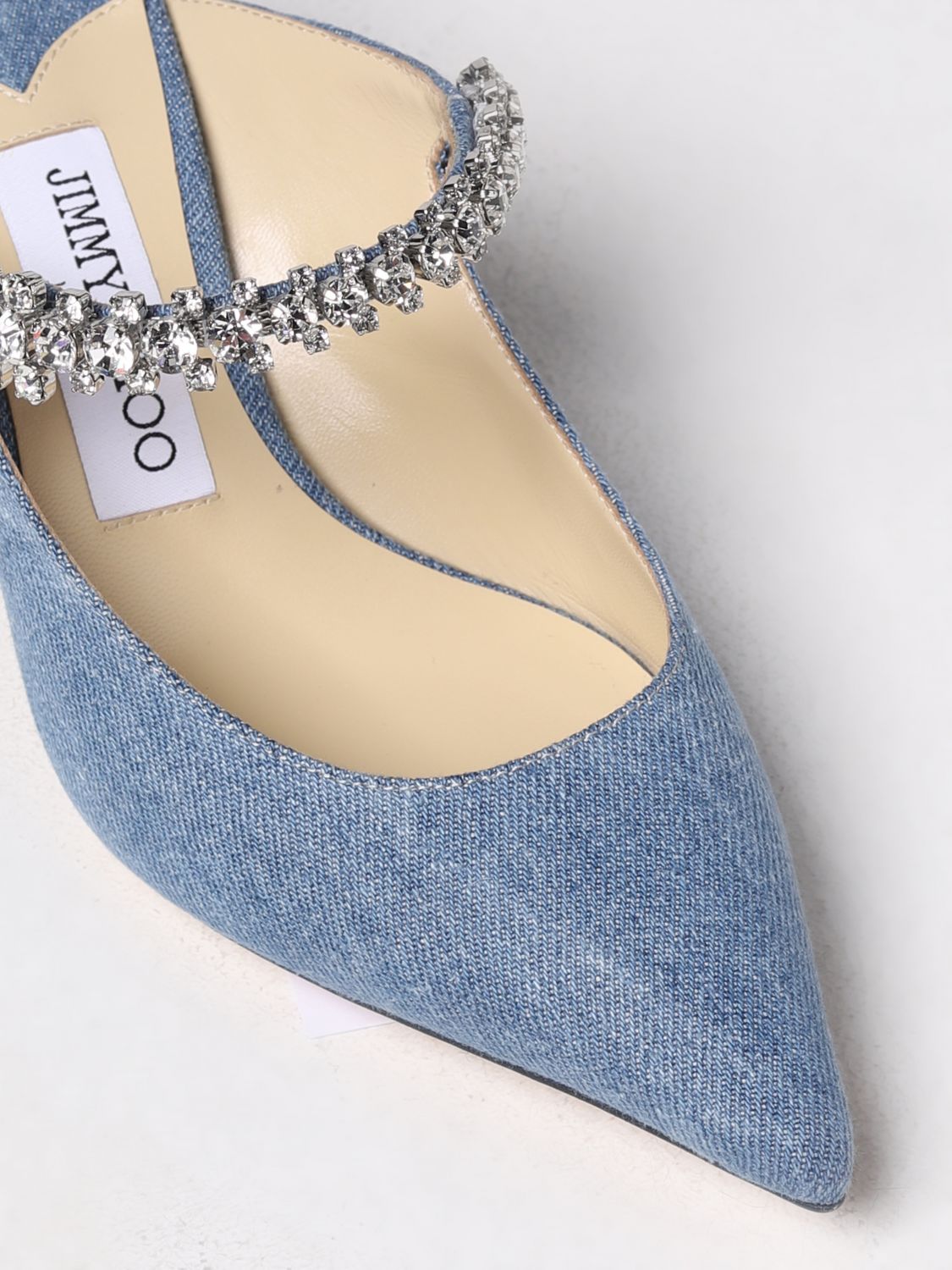 GIÀY JIMMY CHOO Blue high heel shoes
