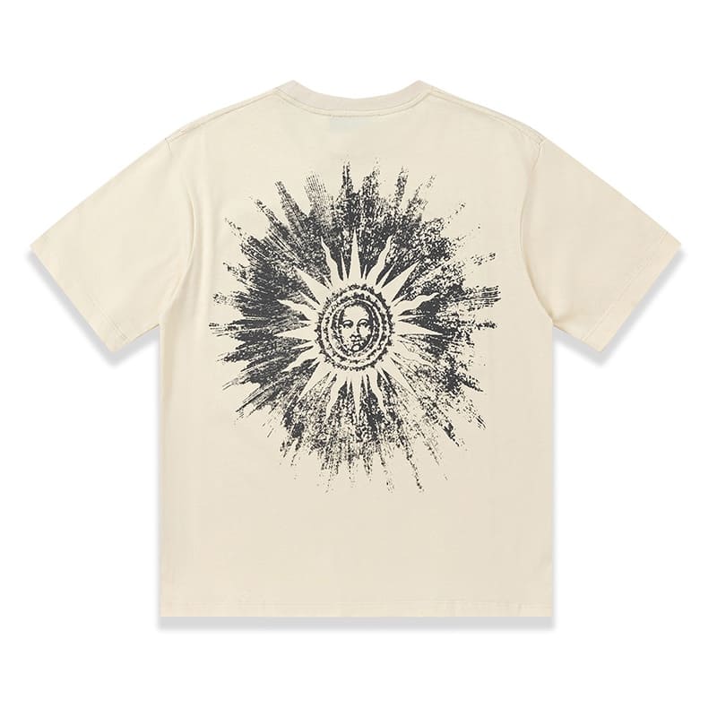ÁO AMIRI T SHIRT MÀU KEM UNISEX