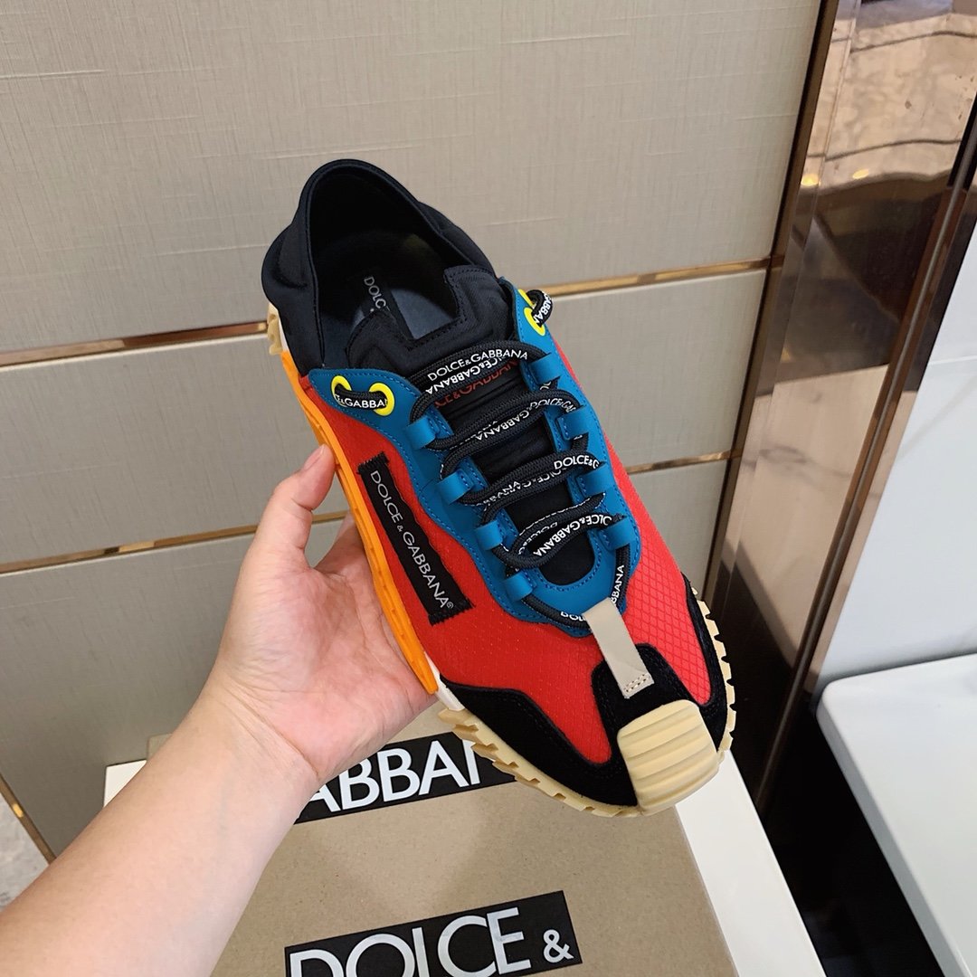 GIÀY DOLCE & GABBANA RED SNEAKERS