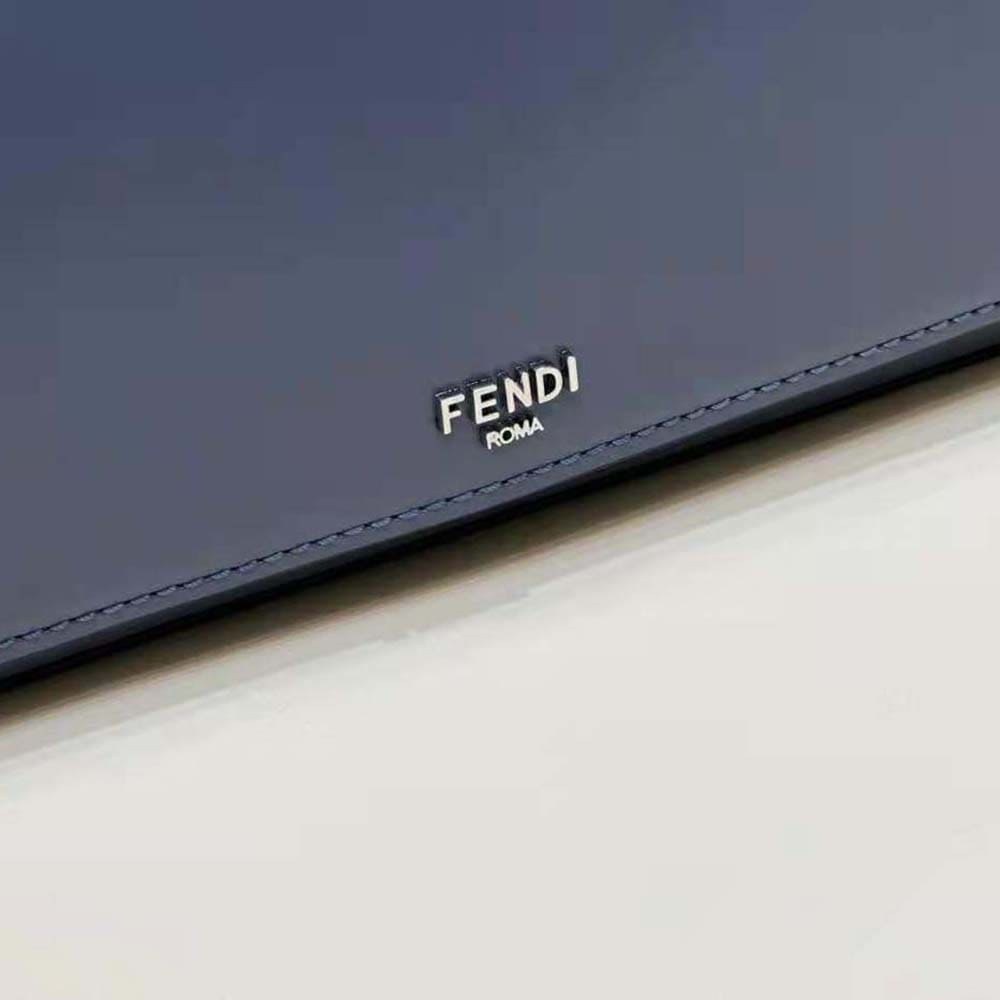 TÚI FENDI Women First Sight Blue Leather Mini Bag