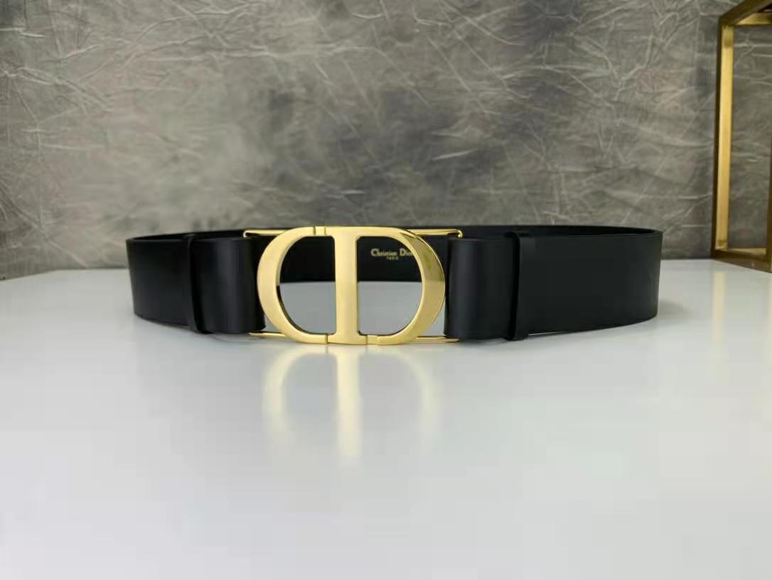 DÂY LƯNG Dior 30 Belt Black Smooth Calfskin 40 MM