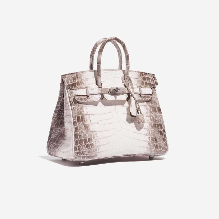 Auth Spa - Dịch Vụ Spa Túi Xách, Giày Dép Authentic Tại HCM. TÚI Hermès Birkin 25 Niloticus Crocodile Himalaya Blanc da cá sấu bạch tạng Himalayan Silver Buckle