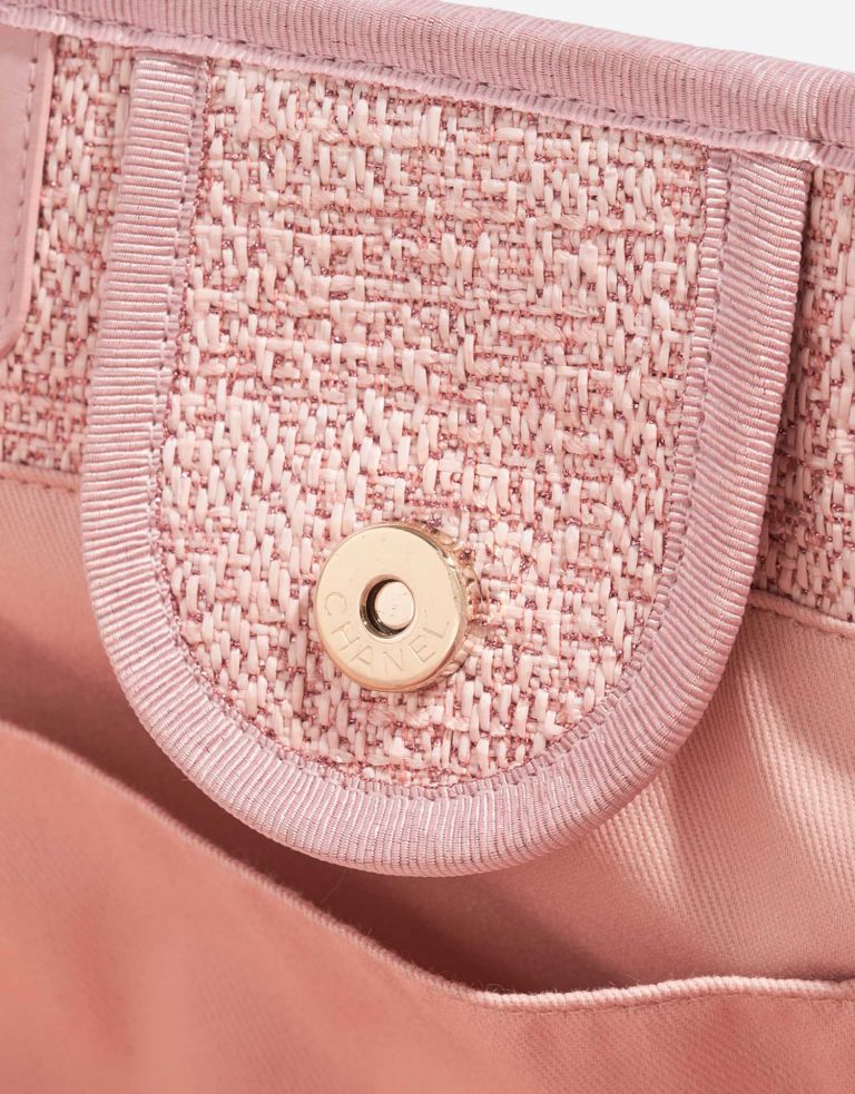 TÚI Chanel Deauville Medium Tweed Pink