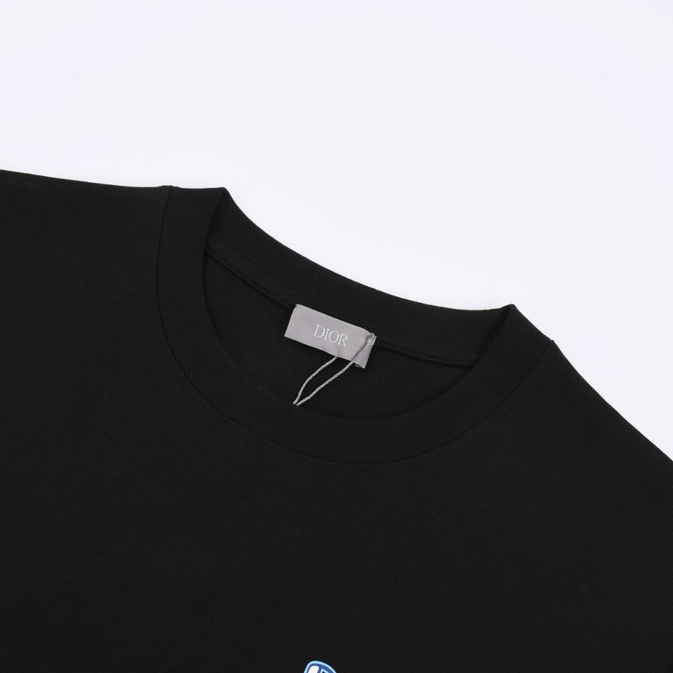 ÁO CHRISTIAN DIOR DIOR VIBE print cotton jersey T-shirt