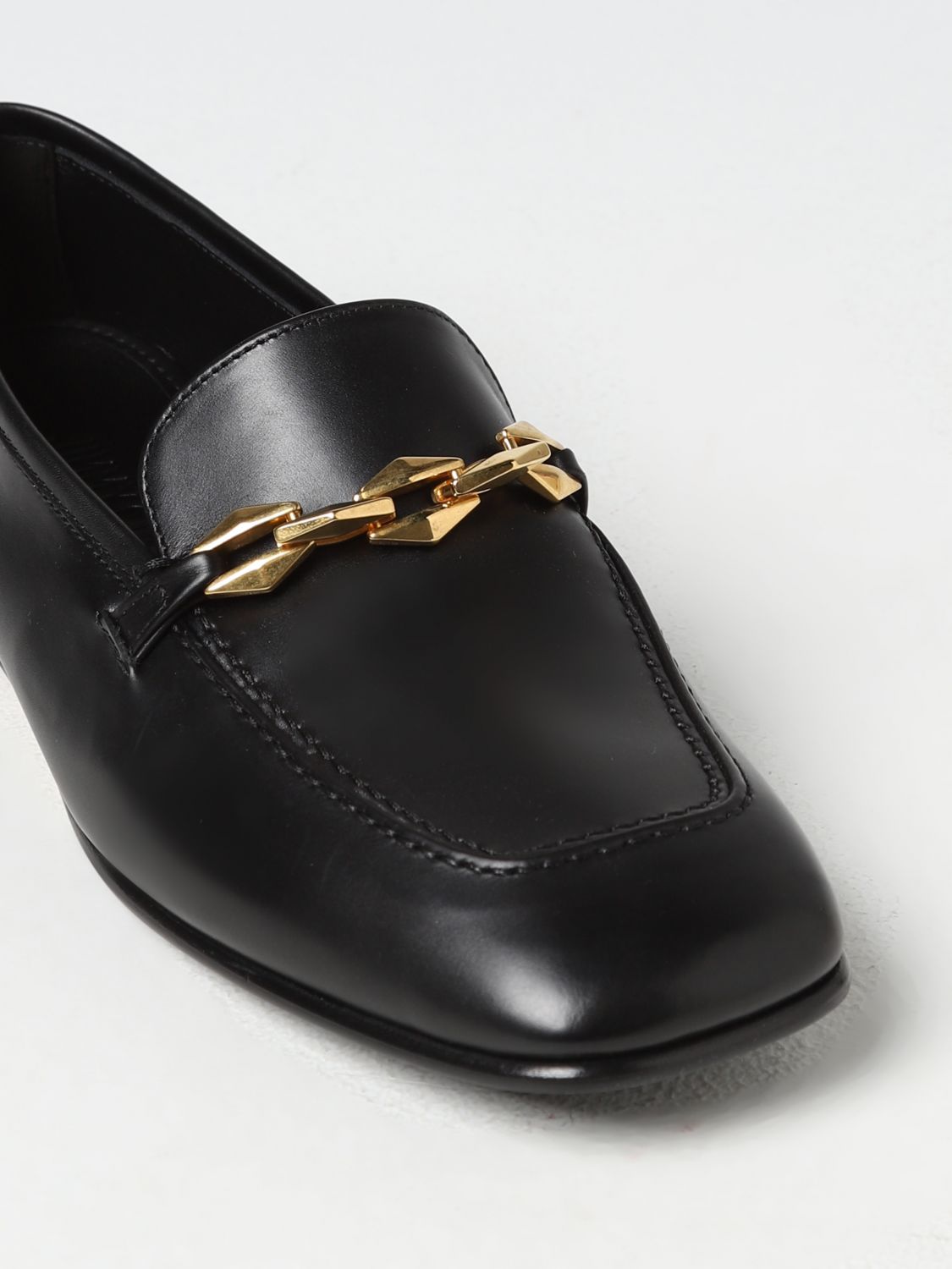 GIÀY JIMMY CHOO  Black loafers  shoes