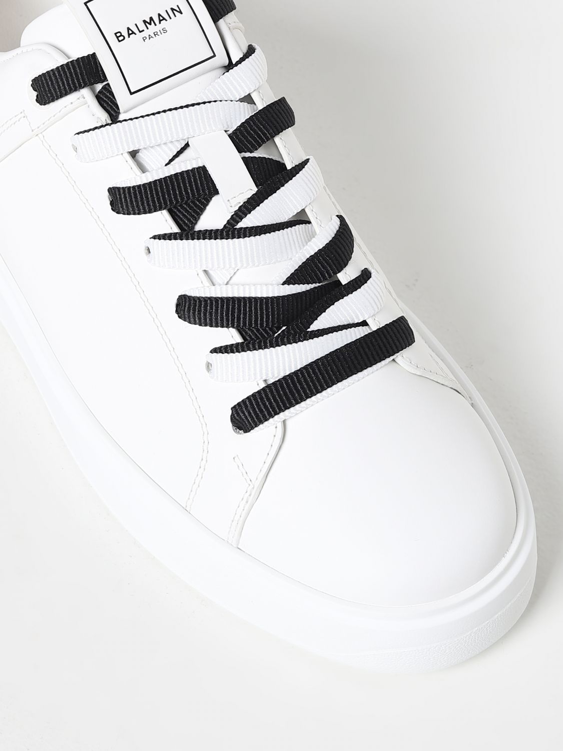 GIÀY BALMAIN B-Court leather sneakers