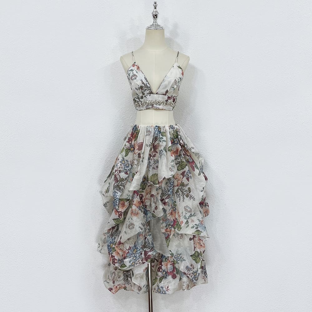 VÁY ZIMMERMANN Flower Vintage Dress High Classy