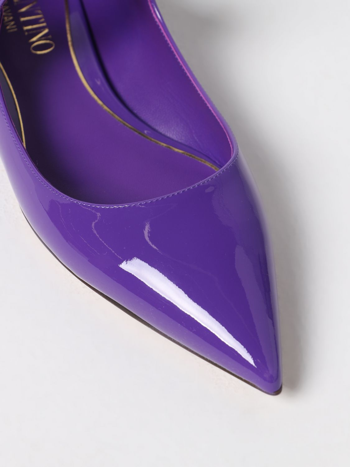 GIÀY VALENTINO GARAVANI Violet ballet flats