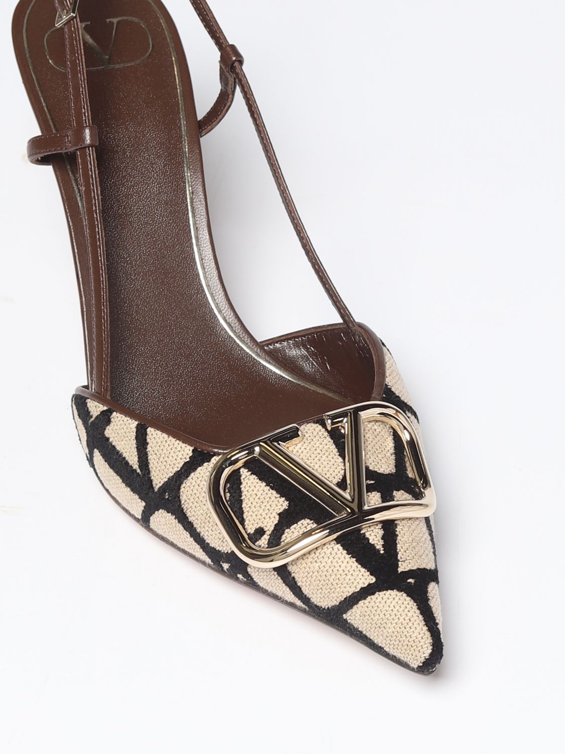 GIÀY VALENTINO GARAVANI Brown high heel