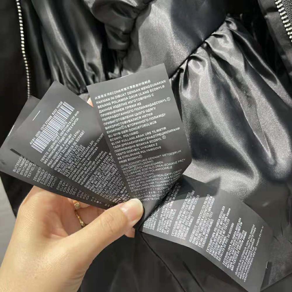 ÁO Prada Women Re-Nylon Gabardine Blouson Jacket-Black