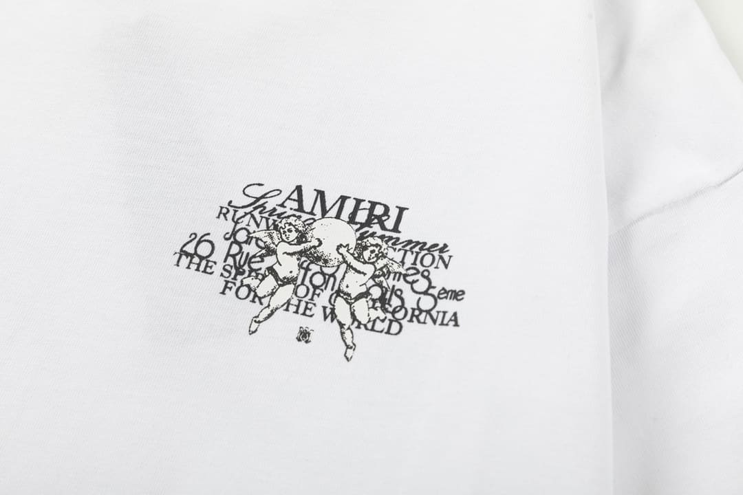 ÁO AMIRI T SHIRT MÀU TRẮNG UNISEX