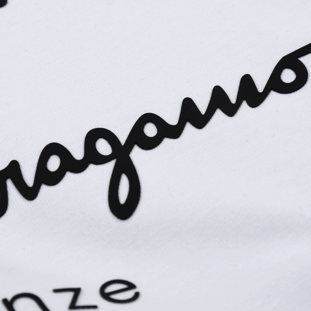ÁO SALVATORE FERRAGAMO T SHIRT WHITE