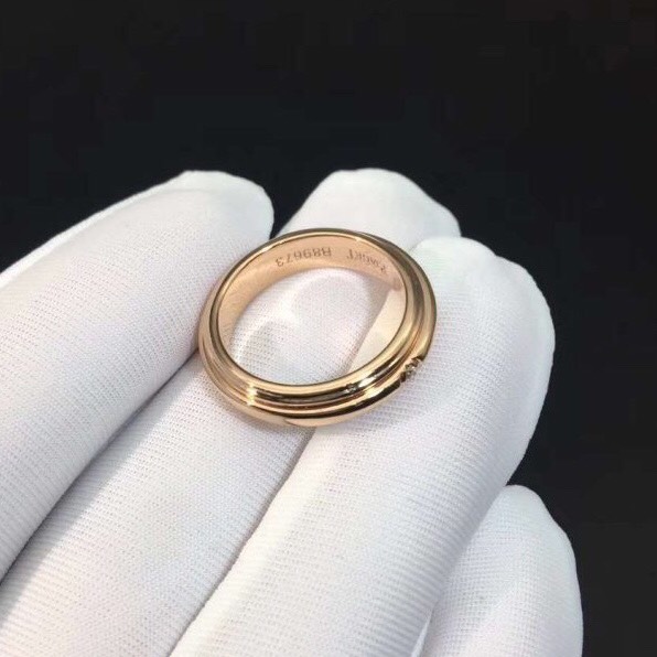 NHẪN PIAGET POSSESSION WEDDING DIAMOND RING ROSE GOLD 18K