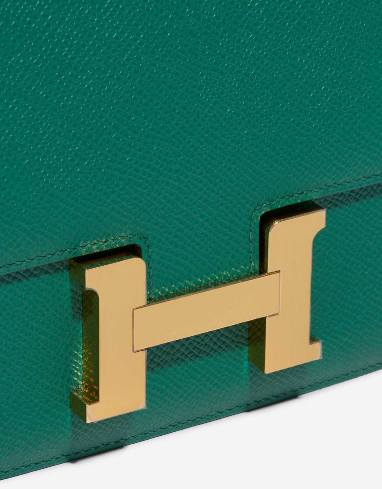 TÚI Hermès Constance 18 Espom Vert Jade Gold Buckle khóa vàng