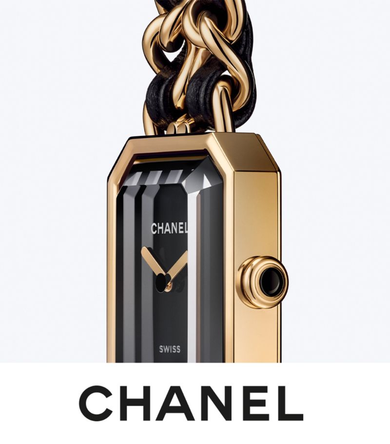 Đồng hồ CHANEL Yellow Gold-Plated Première Edition Originale 26mm mặt số màu đen