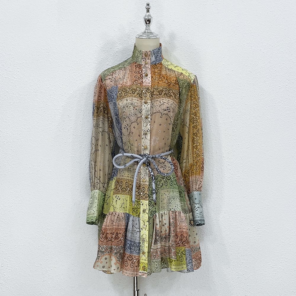 VÁY ZIMMERMANN Flower Vintage Dress High Classy