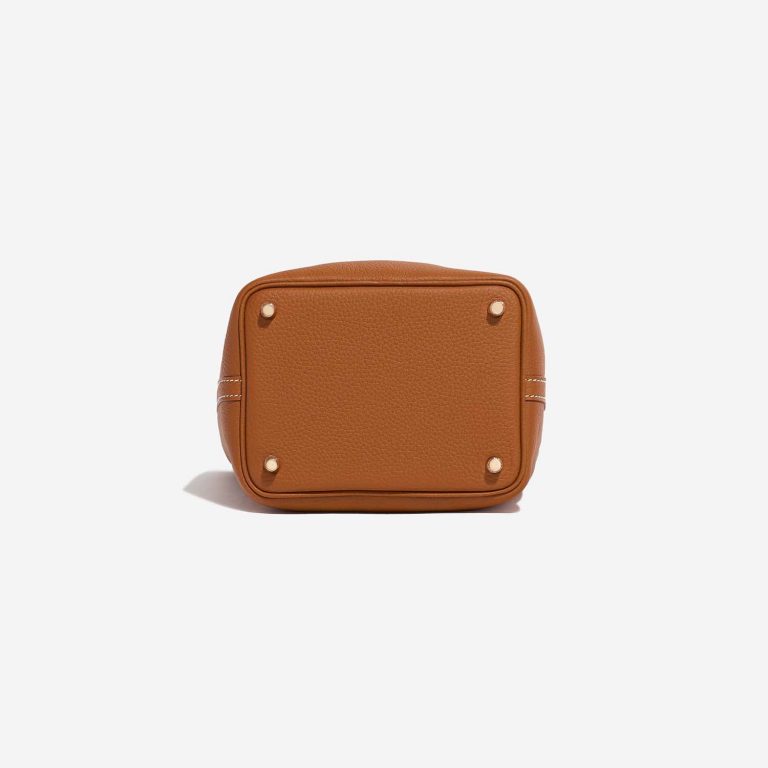 TÚI Hermès Picotin 18 Taurillon Clémence Gold