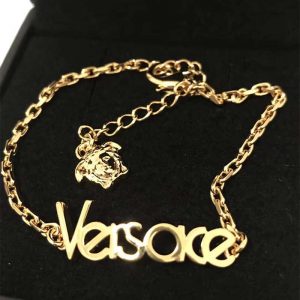 DÂY Versace Unisex Vintage Versace Logo Bracelet