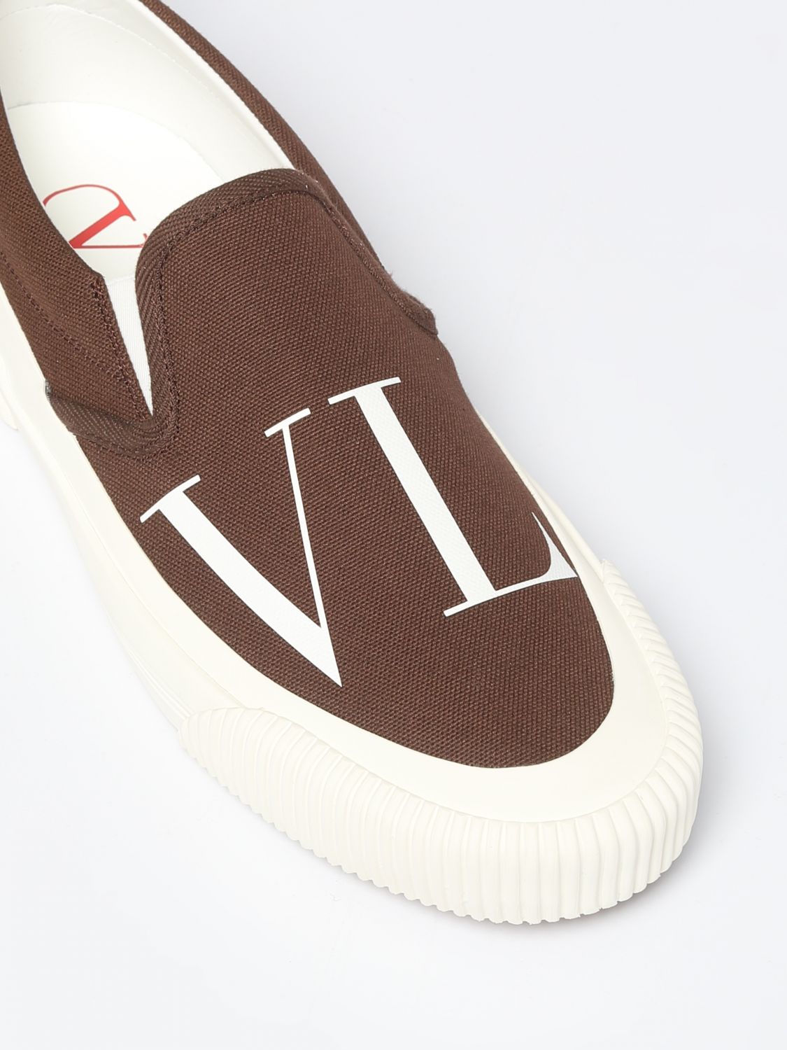 GIÀY VALENTINO GARAVANI VLTN Brown Slip-on