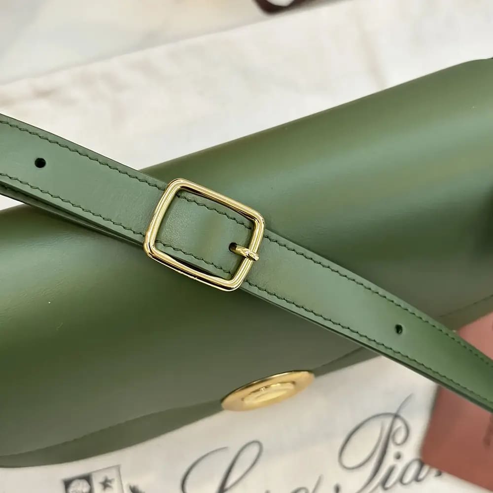 TÚI LORO PIANA Women Mini Ghiera Bag-Dark Green