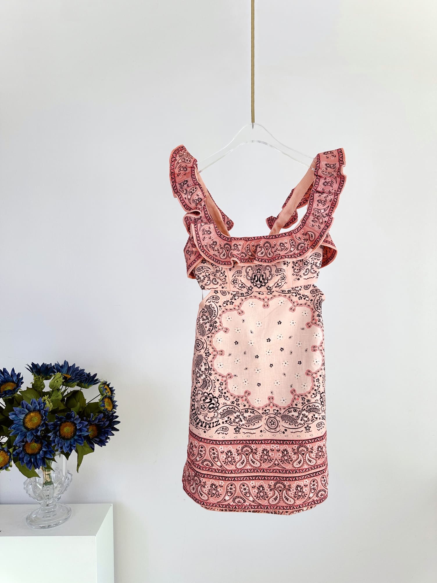 VÁY ZIMMERMANN Flower Vintage Dress High Classy