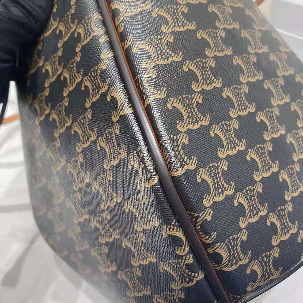 TÚI Celine Women Celine Marlou Bag in Triomphe Canvas