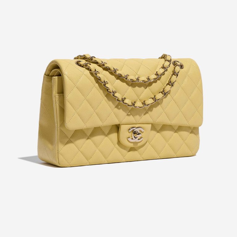 TÚI Chanel Medium Caviar Pastel Yellow