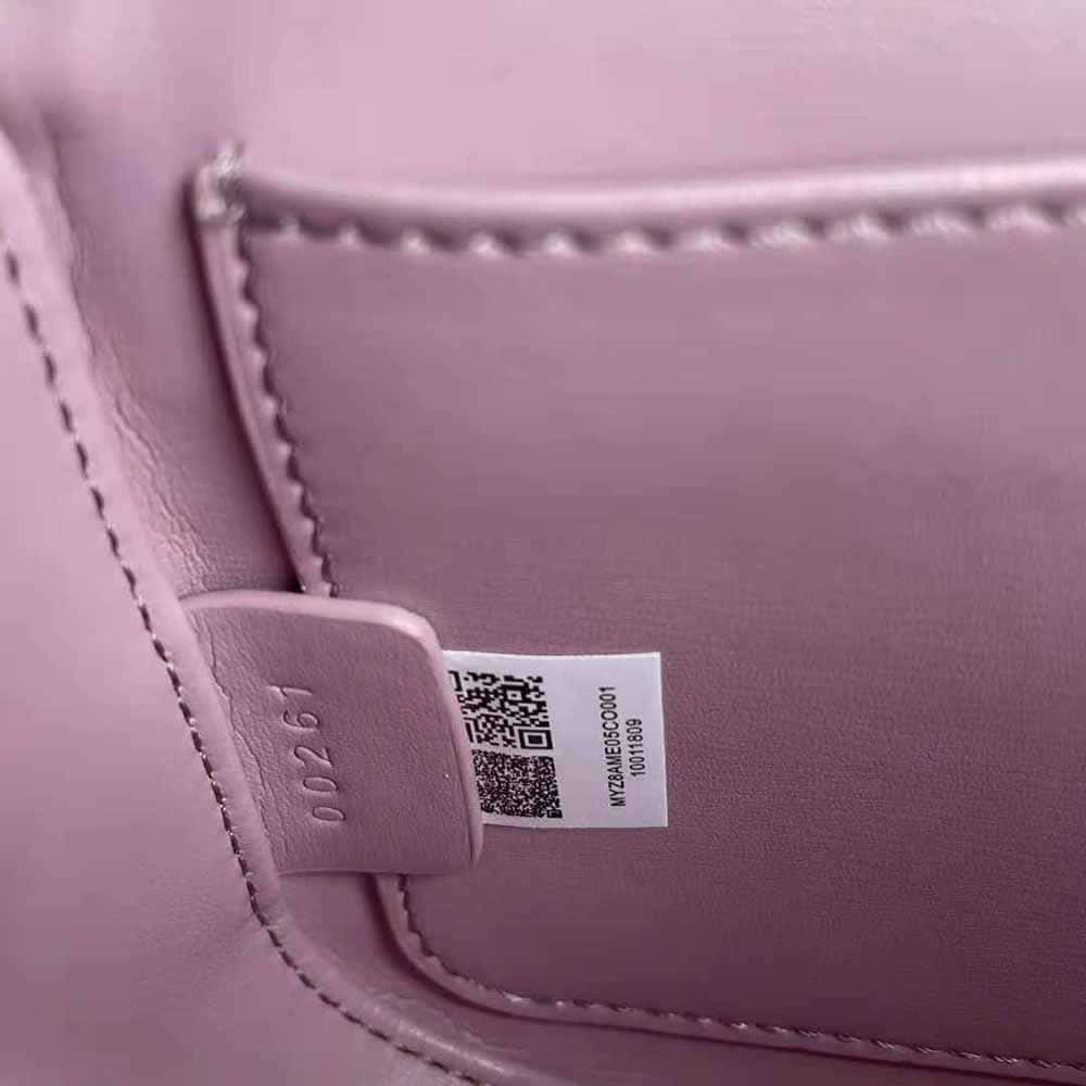 TÚI Celine Women Chain Shoulder Bag Cuir Triomphe in Shiny Calfskin-Pink