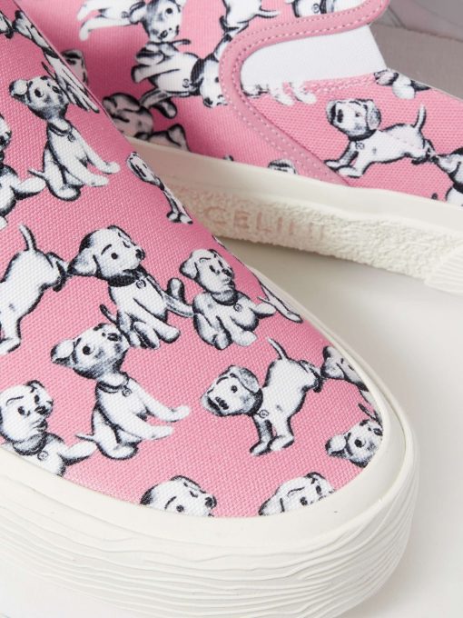 GIÀY CELINE SLIP ON PRINTED CANVAS