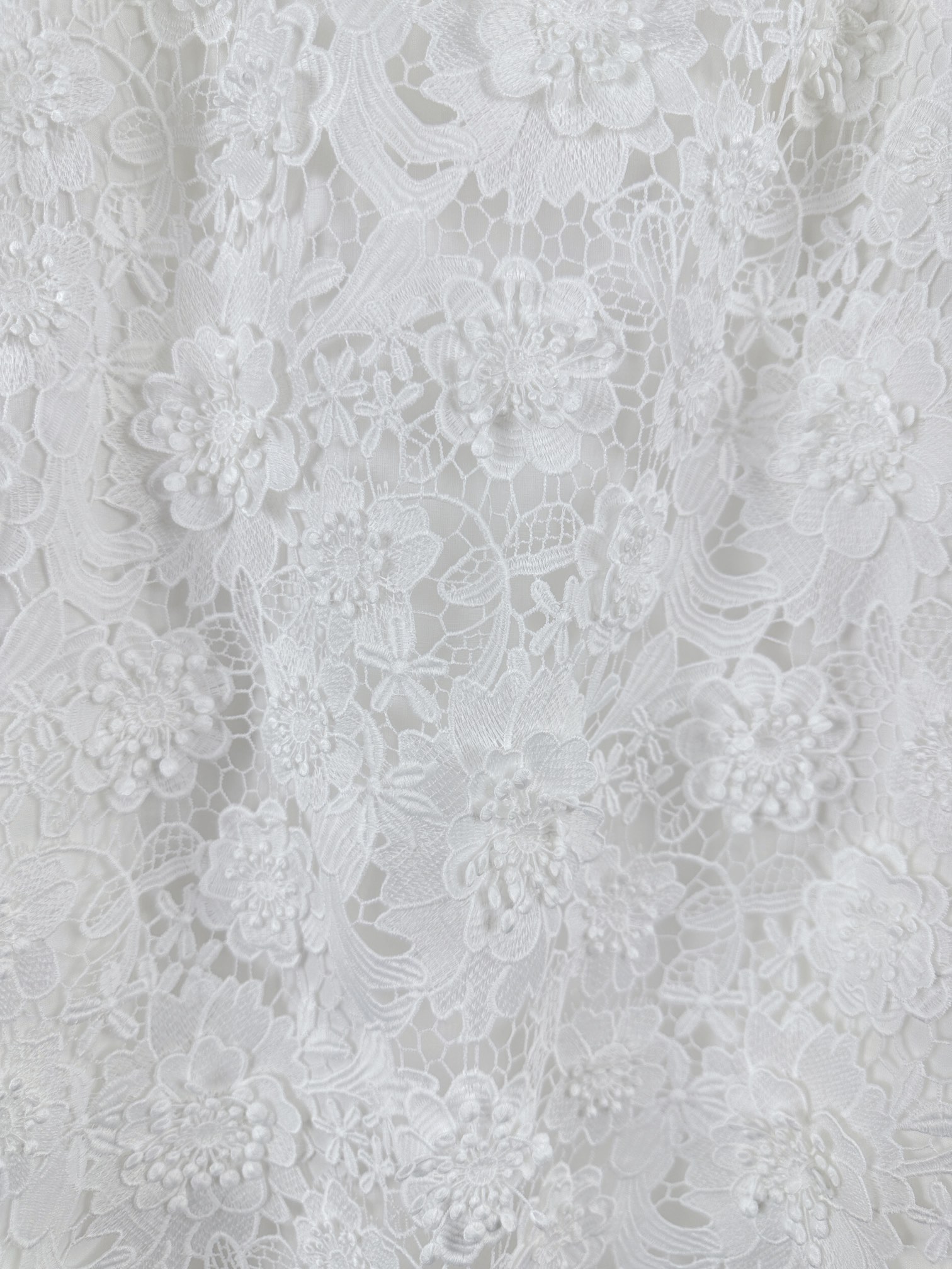 VÁY ZIMMERMANN Lace Fabric Flower Vintage Dress