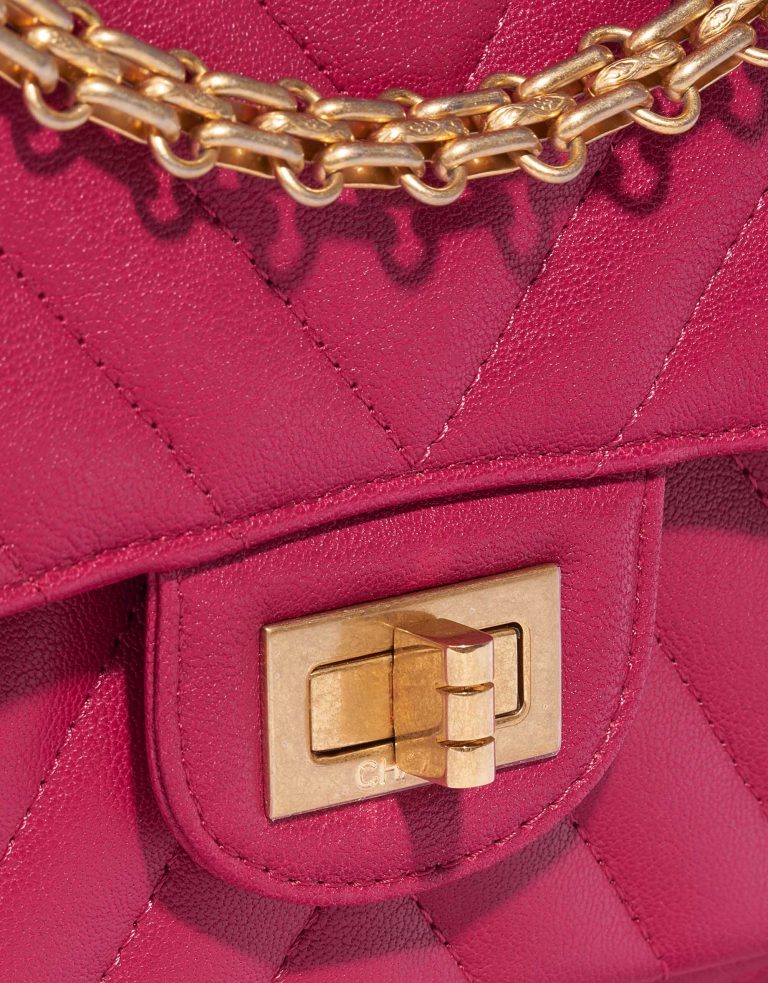 TÚI Chanel 2.55 Reissue 226 Calf Pink Blue