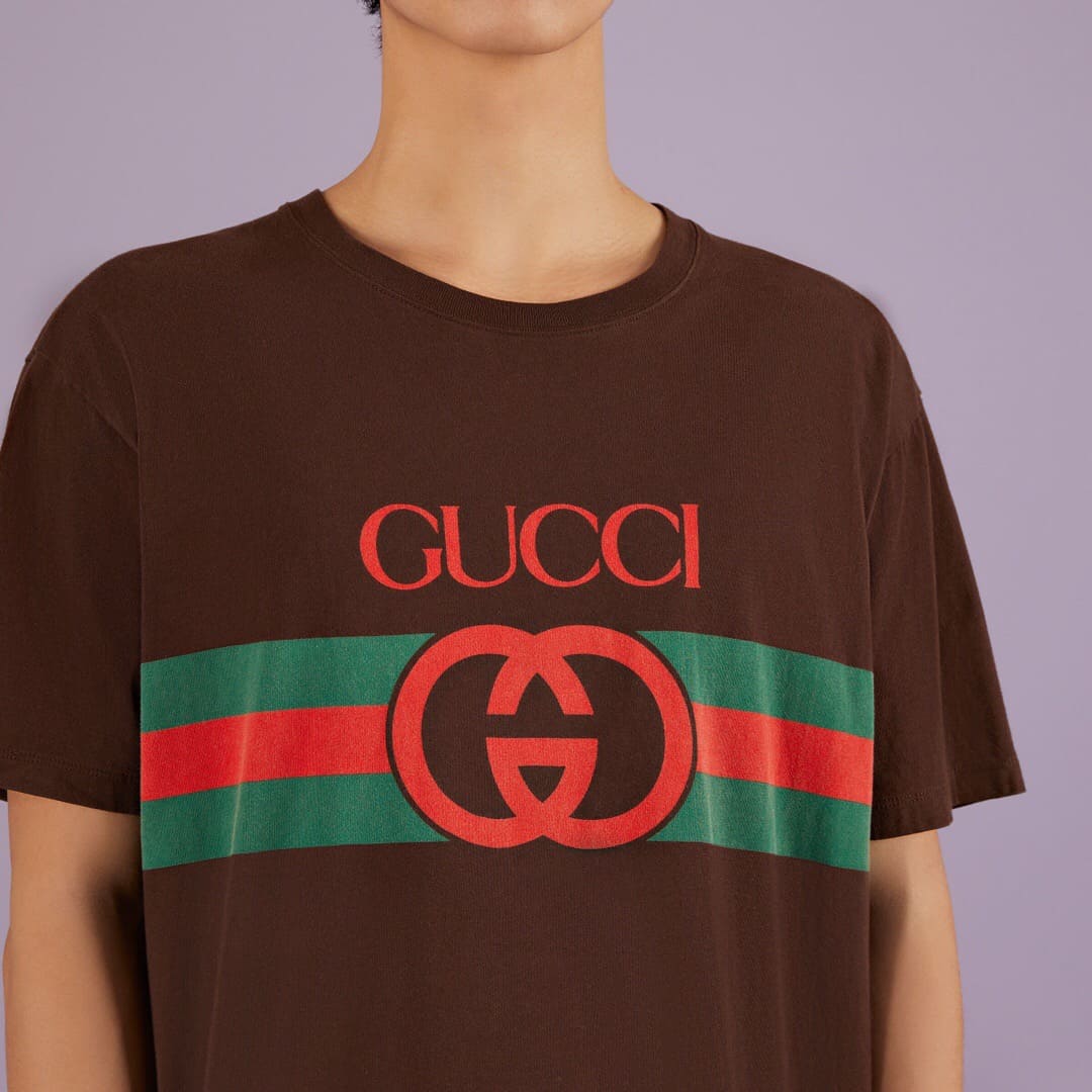 ÁO GUCCI GG POLO SHIRT MÀU TRẮNG UNISEX