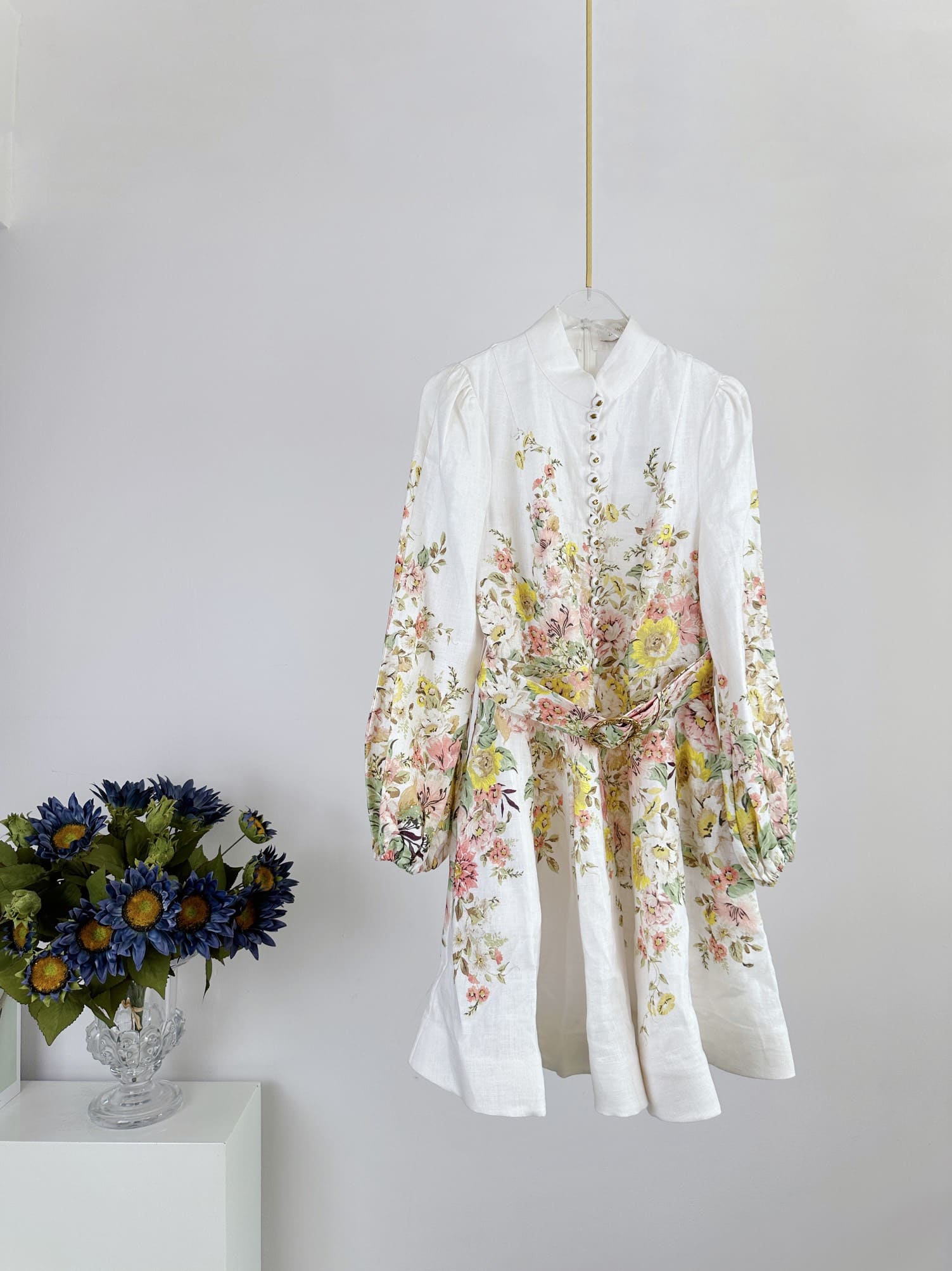 VÁY ZIMMERMANN Flower Vintage Dress High Classy