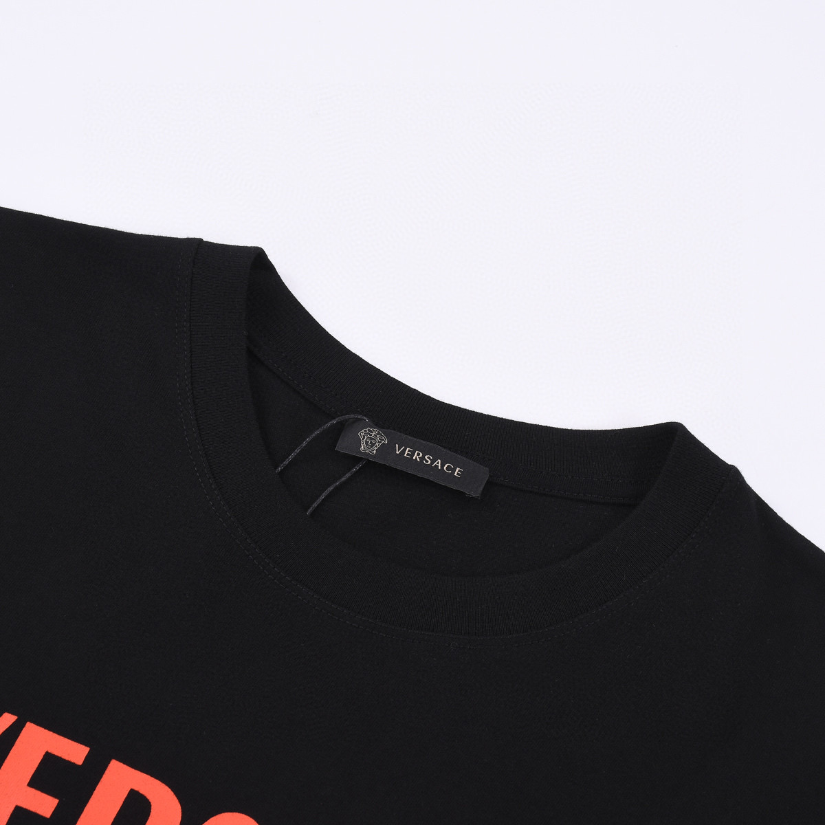 ÁO VERSACE print cotton jersey T-shirt