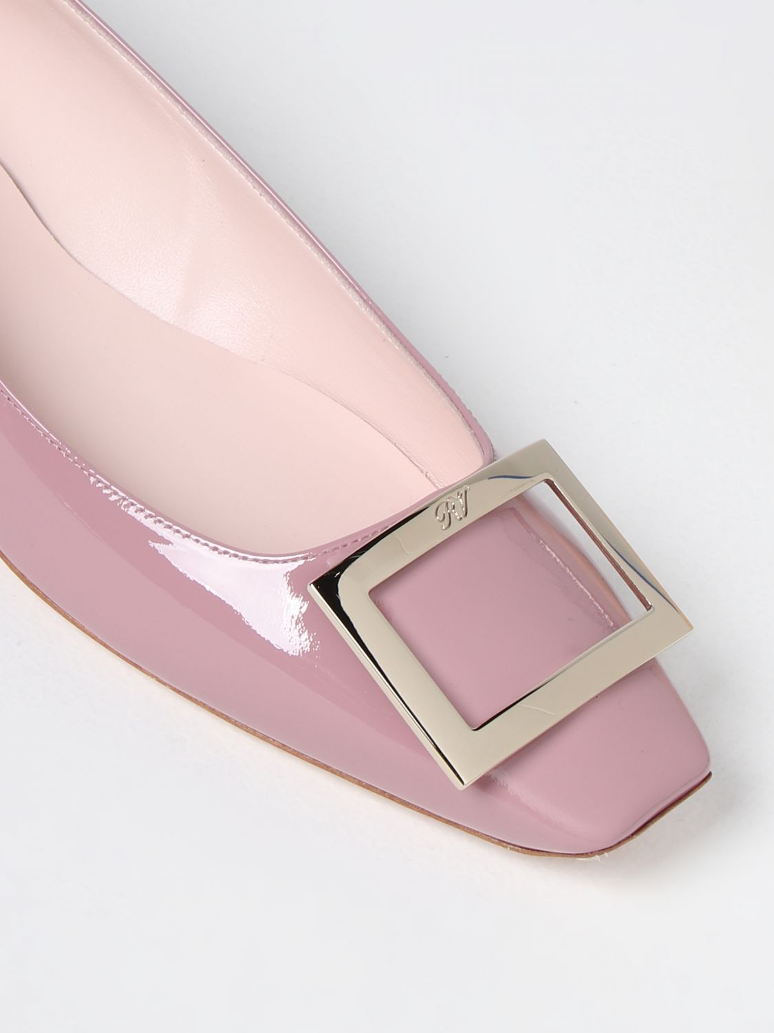 GIÀY ROGER VIVIER Pink ballet flats shoes