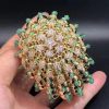 Vòng tay kim cương Cactus de Cartier Ngọc lục bảo vàng hồng 18K