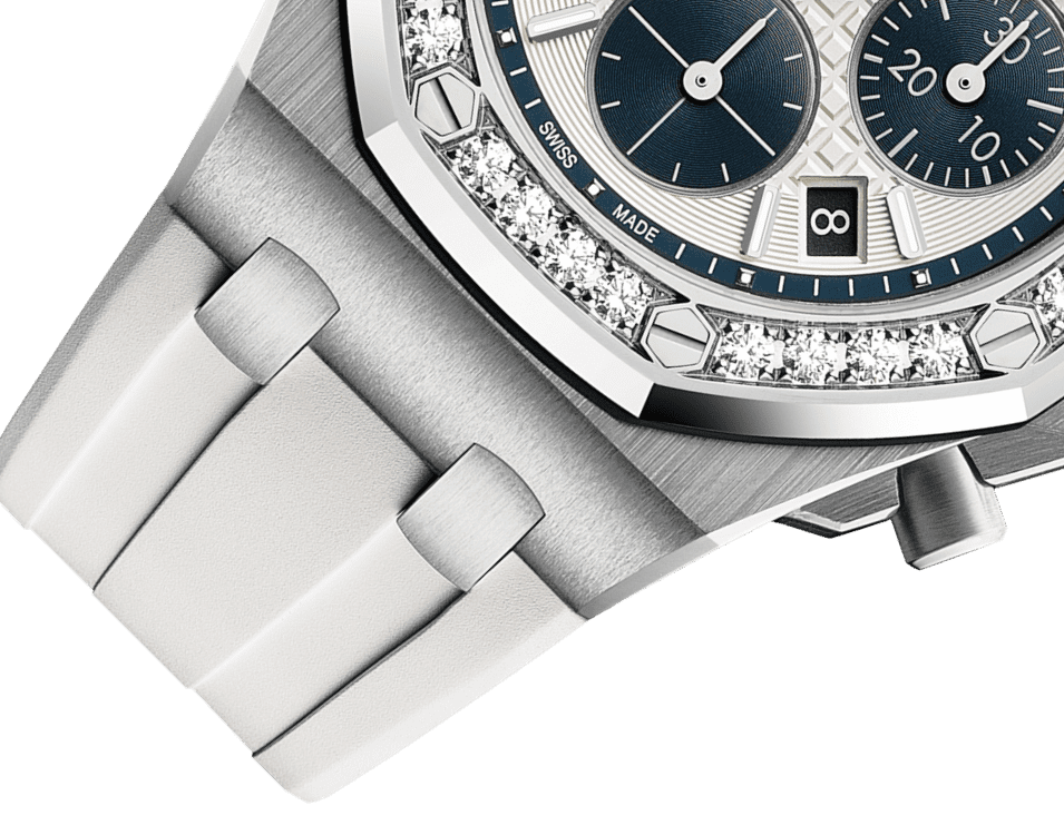 Đồng hồ Ademars Piguet Royal Oak Offshore Selfwinding Chronoghraph mặt số màu trắng