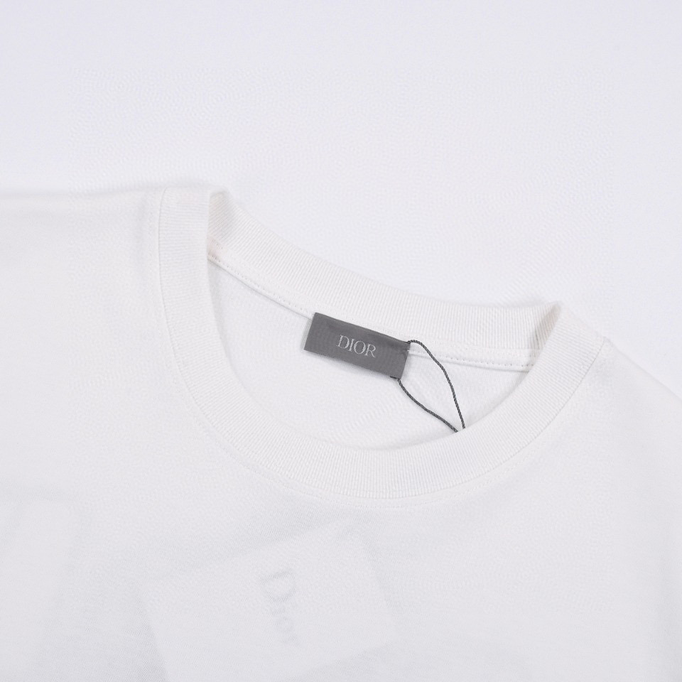 ÁO CHRISTIAN DIOR DIOR VIBE print cotton jersey T-shirt
