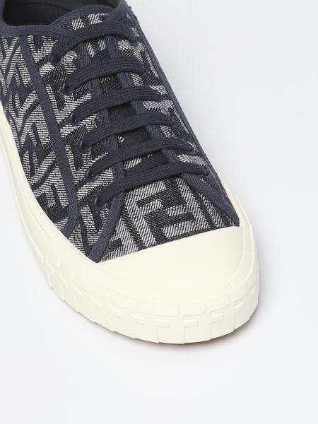 GIÀY FENDI Sneakers in fabric with jacquard FF monogram