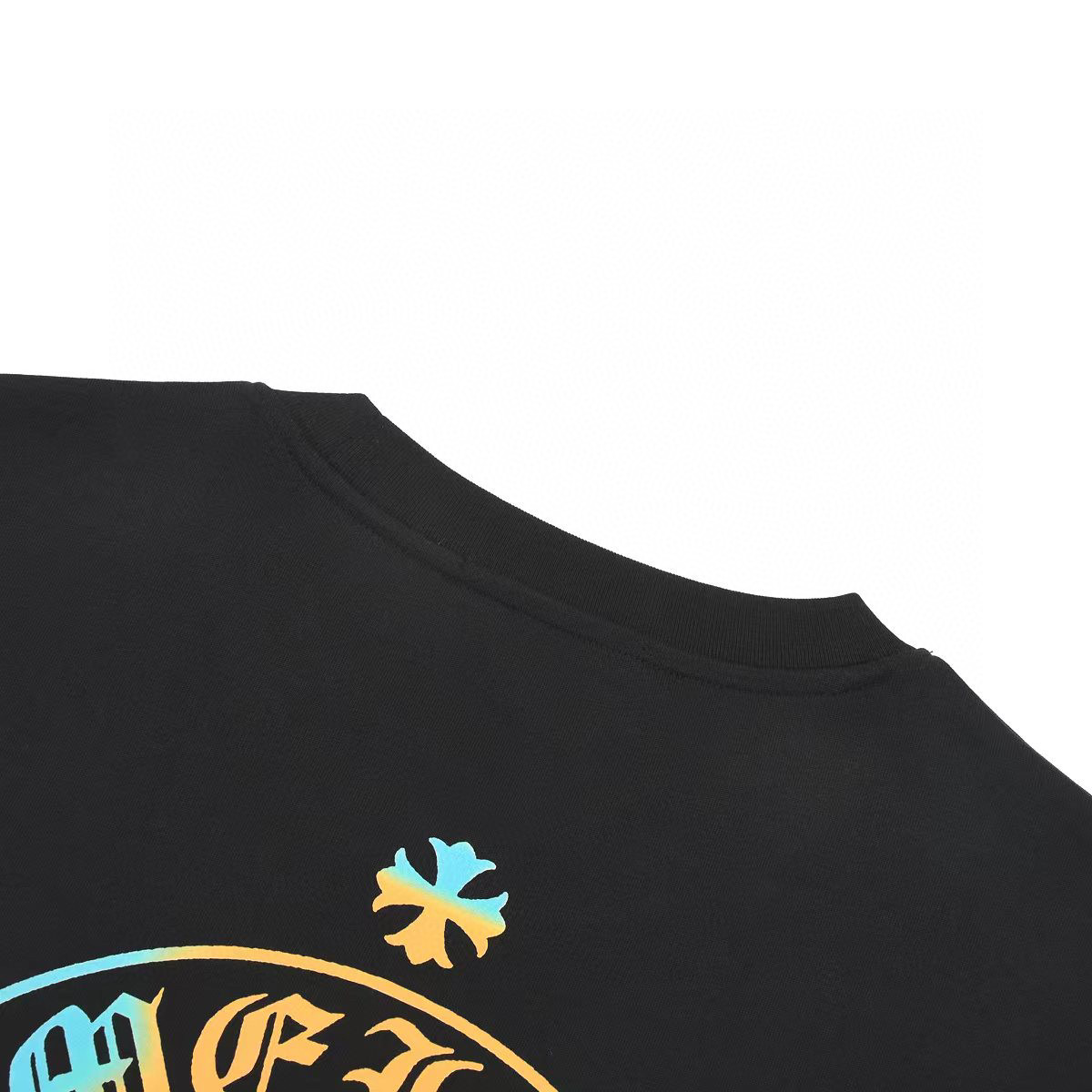 ÁO CHROME HEART print cotton jersey T-shirt