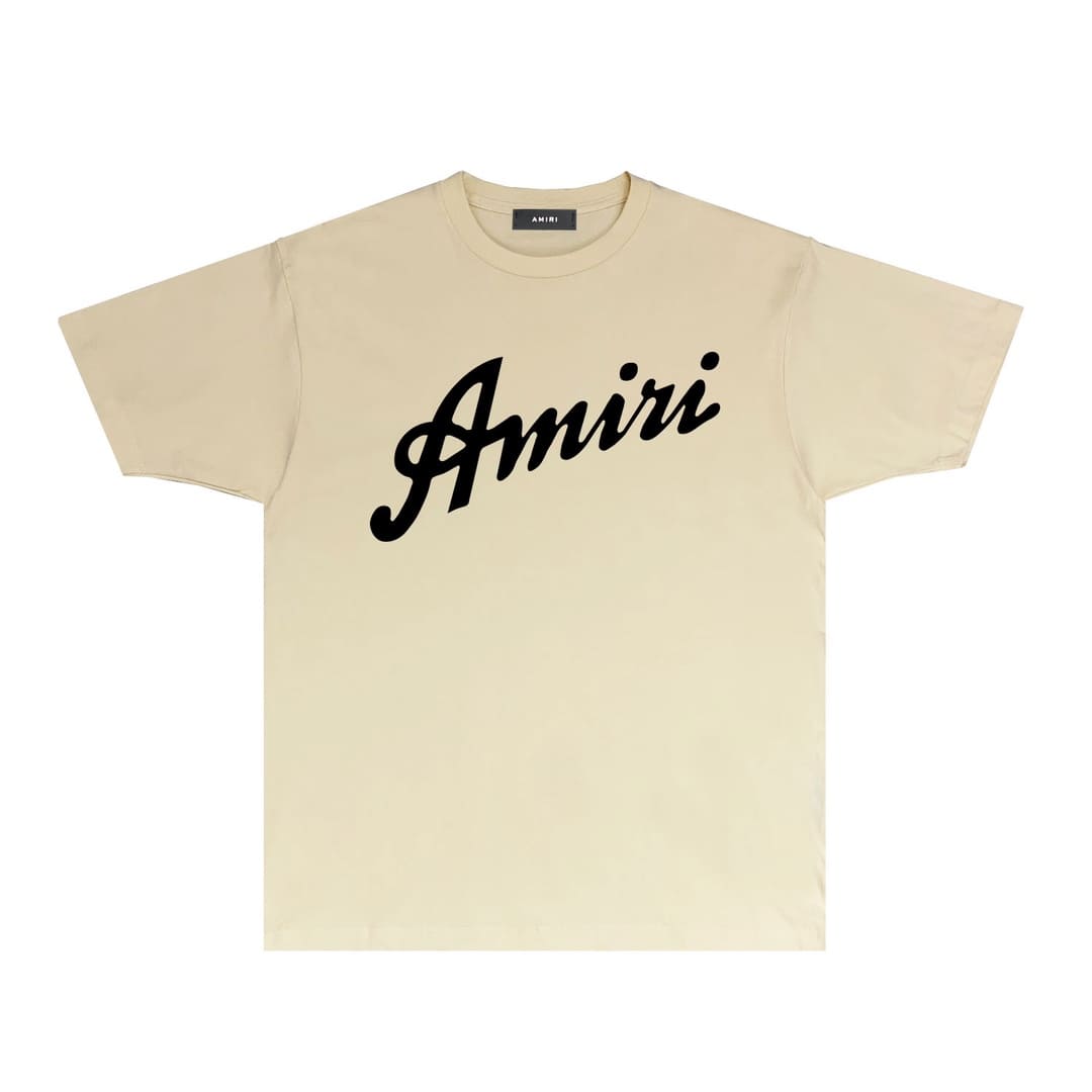 ÁO AMIRI T SHIRT MÀU KEM UNISEX