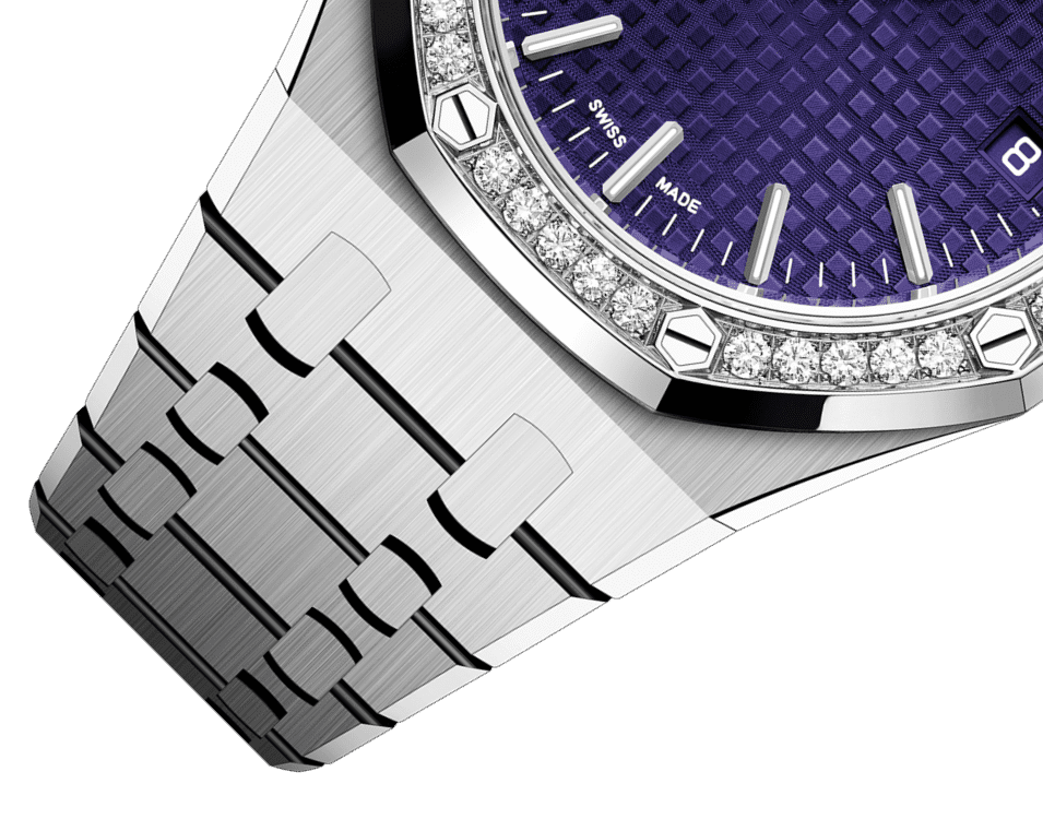 Đồng hồ Ademars Piguet Royal Oak Selfwinding mặt số màu tím