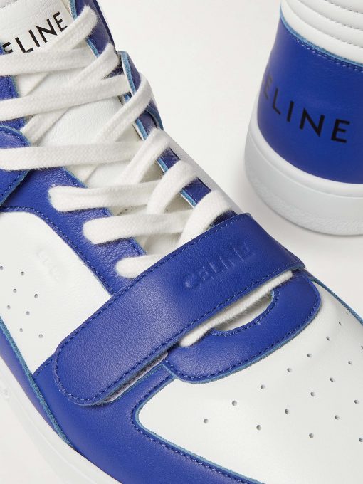 GIÀY CELINE HIGH TOP SNEAKER WHITE BLUE