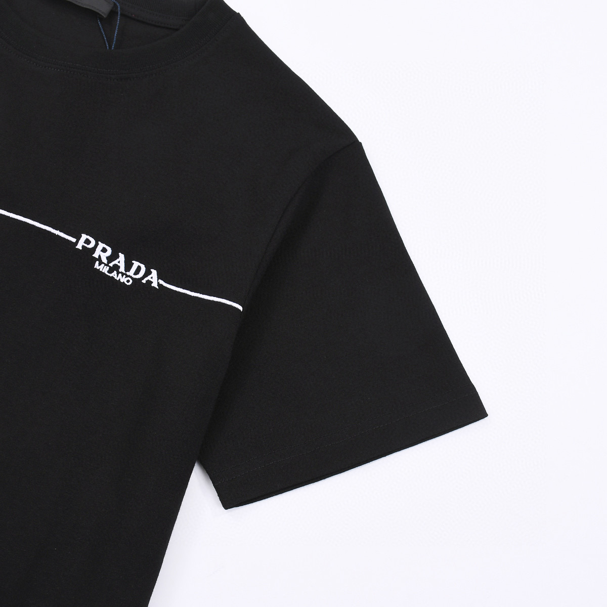 ÁO PRADA MILANO T SHIRT BLACK